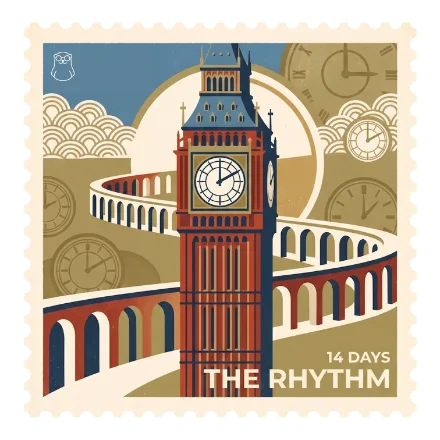 The Rhythm stamp