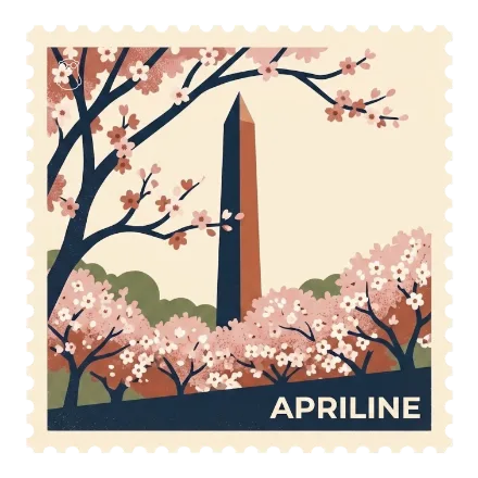 Apriline stamp
