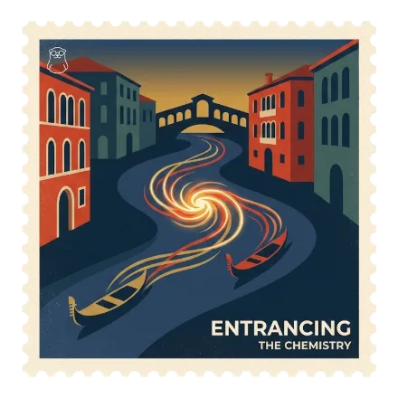 Entrancing stamp