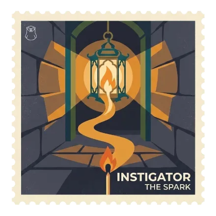 Instigator stamp
