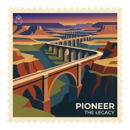 Pioneer stamp